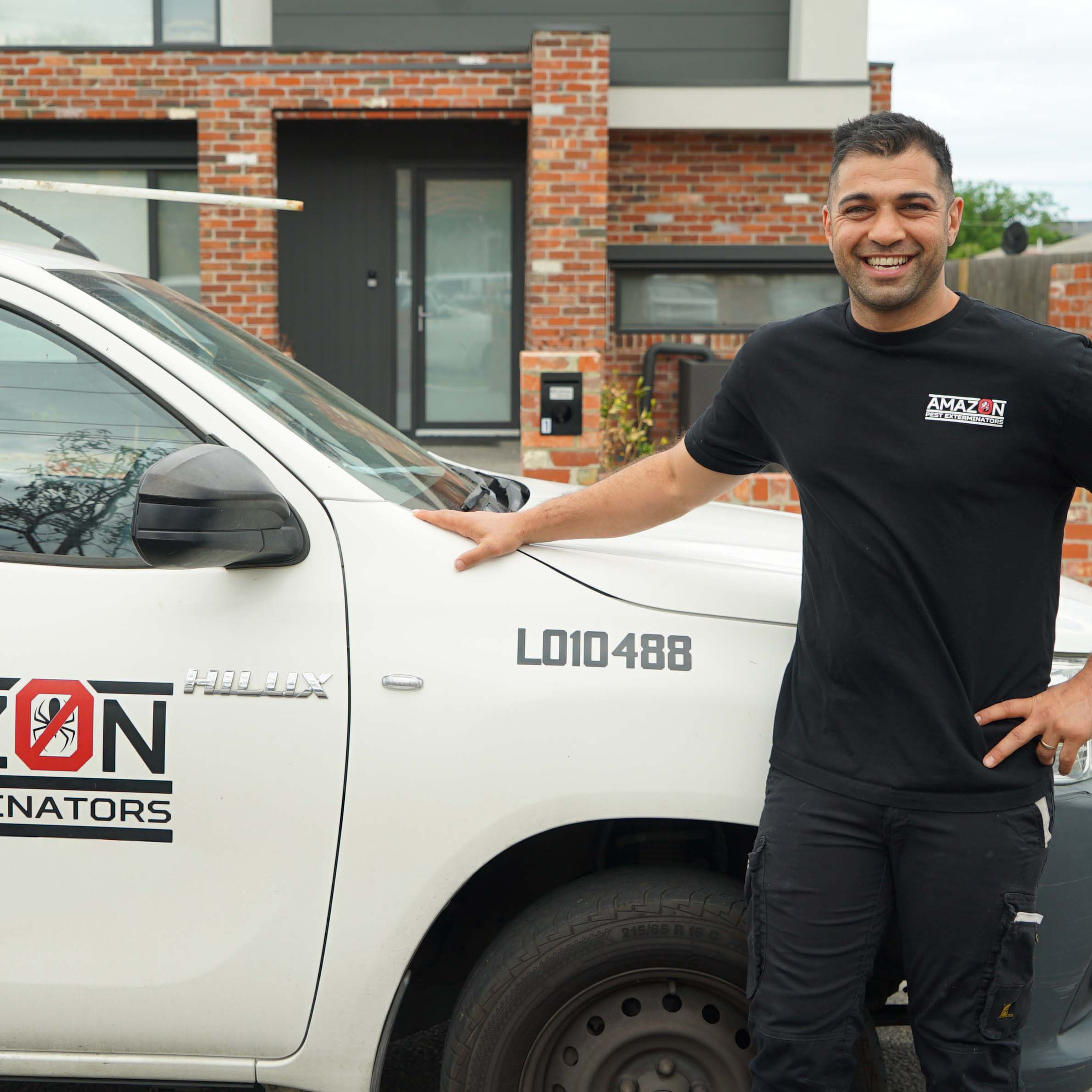 Amazon Pest Exterminators Truck – Squared